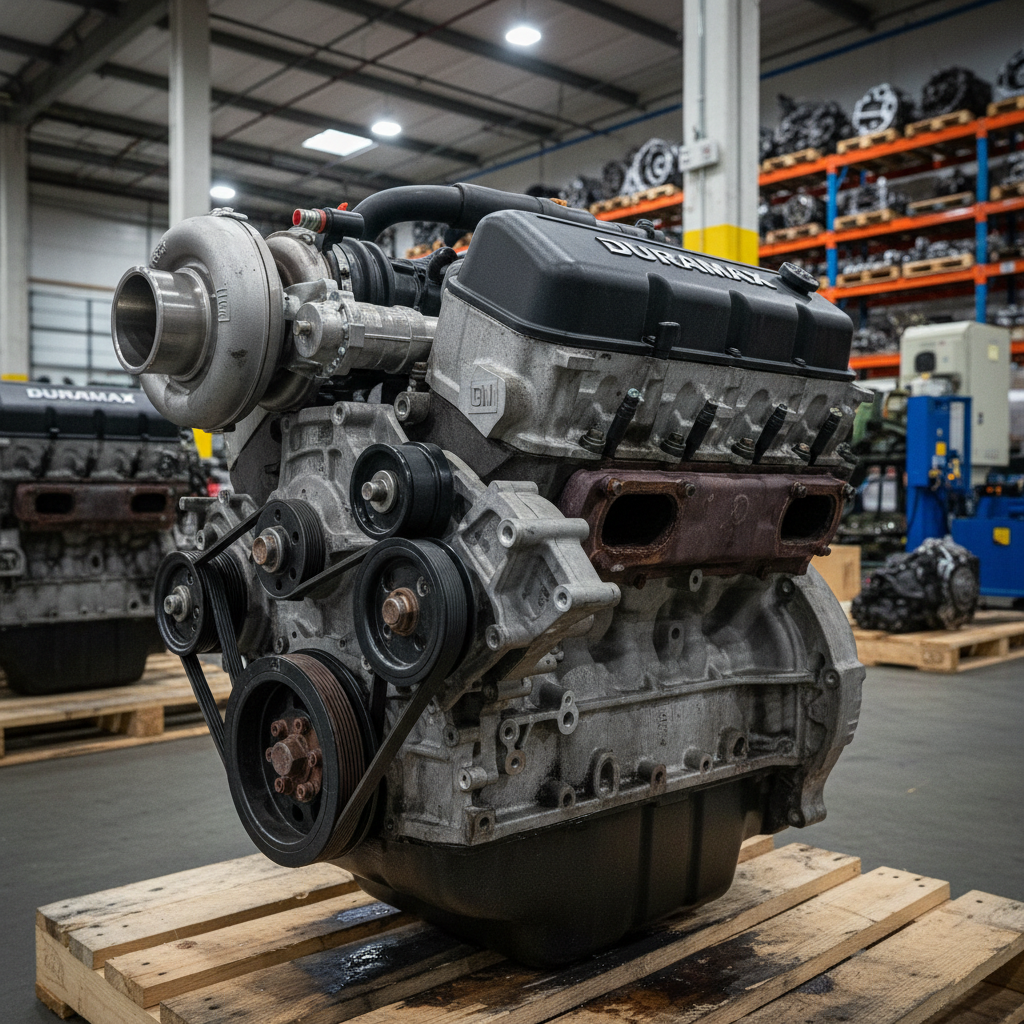 Heavy Duty Duramax Diesel Engine