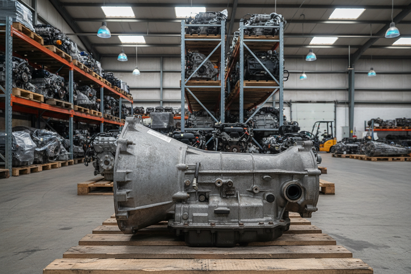 Natural Used Transmission in Warehouse