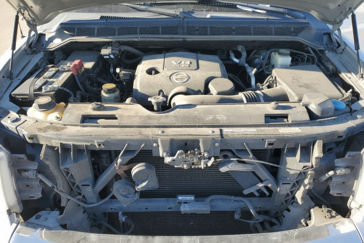2012 Nissan Truck-Titan Used Engine (5.6L), VIN A (4th digit, unleaded fuel)