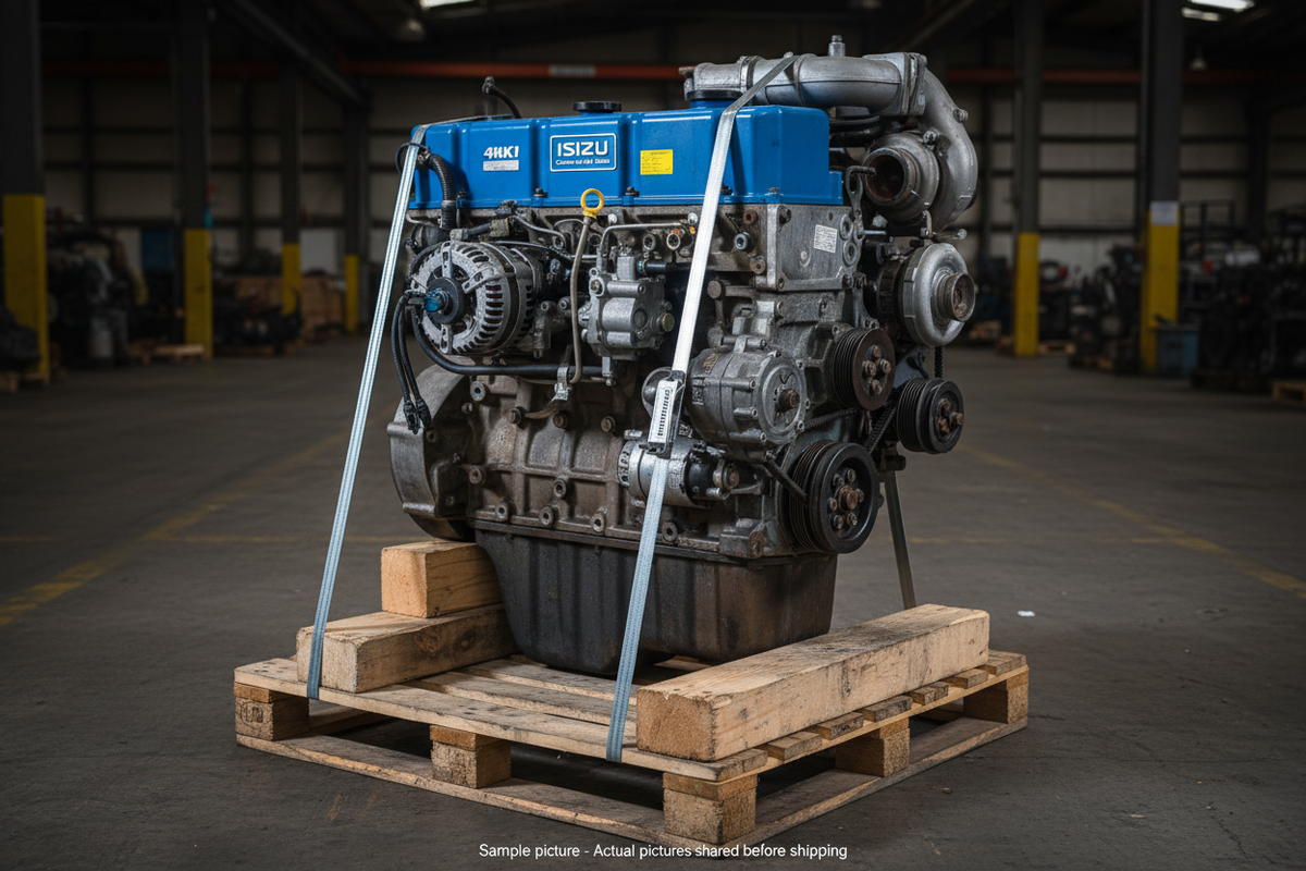 2001 Isuzu Vehicross Engine (3.5L, VIN X, 8th digit, 6 cylinder)
