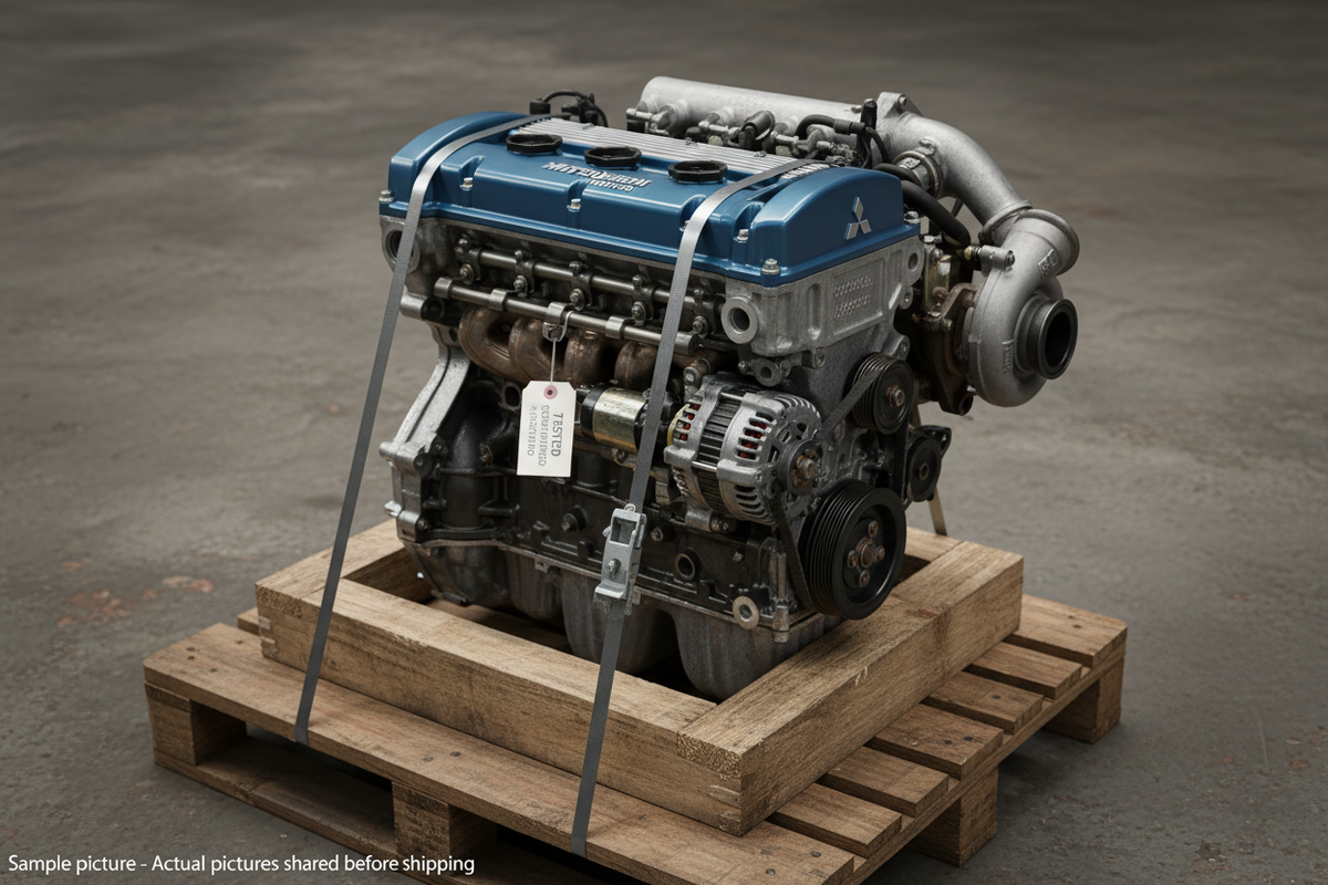 1991 Mitsubishi 3000 Engine (3.0L), turbo, (VIN C, 8th digit)
