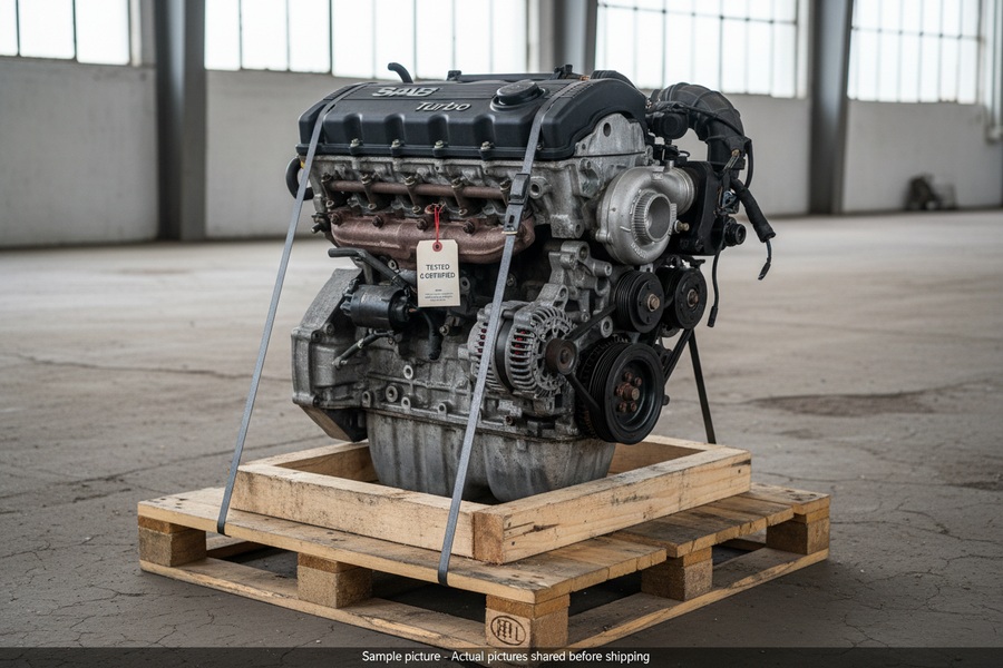 2000 Saab 9-3 (1999 Up) Used Engine 2.0L, VIN H (8th digit, B205L ...