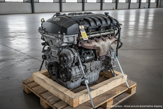 Used Engine - 2014 Toyota Land Cruiser Engine (5.7L, VIN Y, 5th digit, 3URFE engine, 8 cylinder), (tow package) (Representative image. Actual product may vary.)